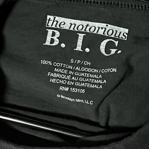 Biggie Smalls t-shirt - Picture 3 of 4